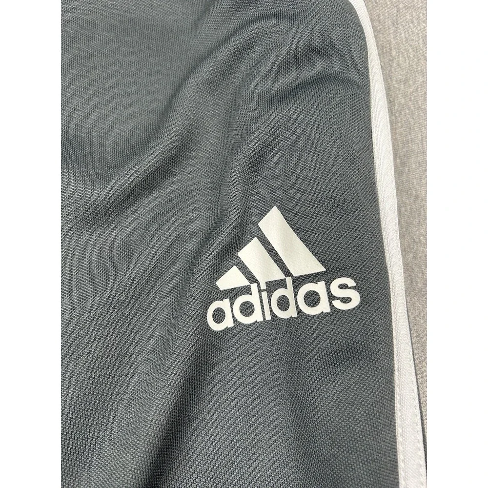 Adidas Columbus Crew SC Pants‎ Mens Medium Climacool MLS Ankle Zip Soccer Gray